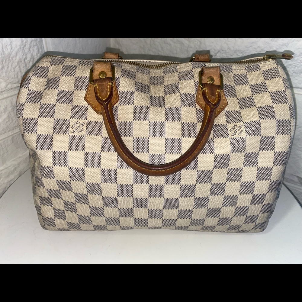 AUTHENTIC LOUIS VUITTON DAMIER AZUR SPEEDY 30 🎉 OFFERS WELCOME